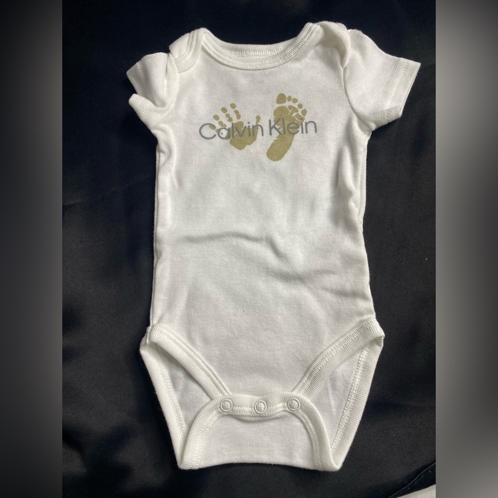 Calvin Klein Newborn Onesie (Unisex)